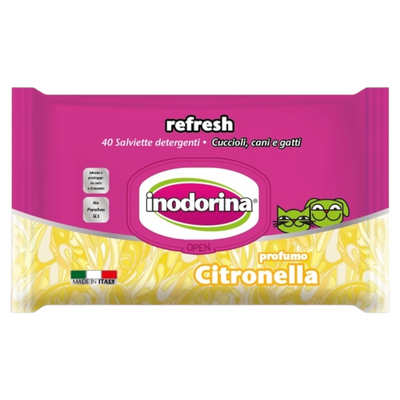 INODORINA Salviette Citronella 40pz