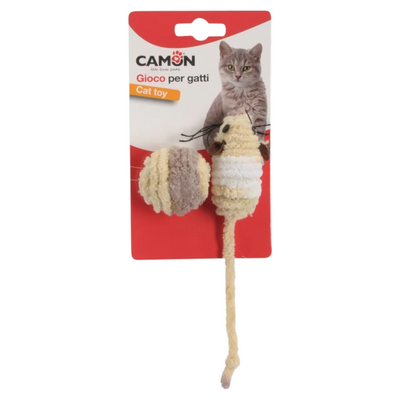 CAMON Gioco Gatto Topo con Pallina
