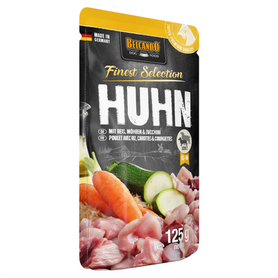 BELCANDO Cane Pollo con Riso, Carote e Zucchine 125gr