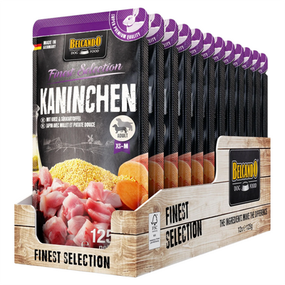 BELCANDO Cane Adult Coniglio 12x125gr