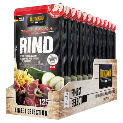 BELCANDO Cane Adult Manzo 125gr (Pack 12pz)