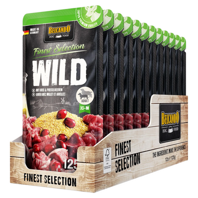 BELCANDO Cane Adult Selvaggina 125gr (Pack 12pz)