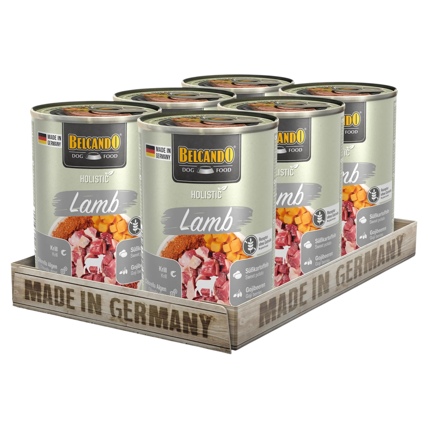 BELCANDO Cane Holistic GF Agnello 400gr (Pack 6pz)