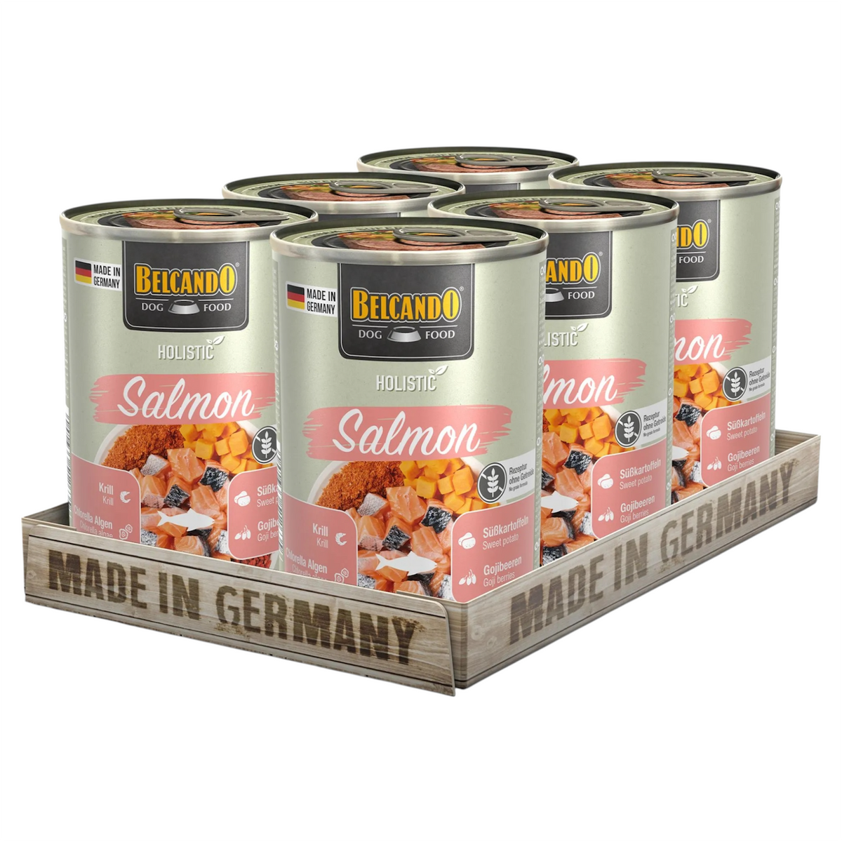 BELCANDO Cane Holistic GF Salmone 400gr (Pack 6pz)