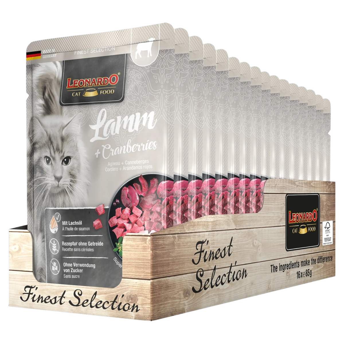 LEONARDO Lamb Agnello 85gr (Pack 16pz)