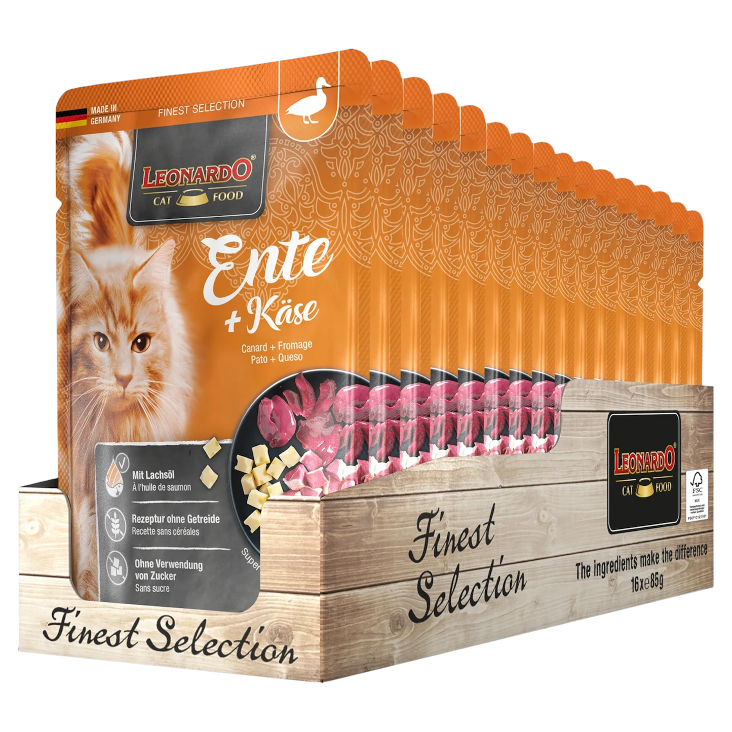 LEONARDO Ente Anatra 85gr (Pack 16pz)