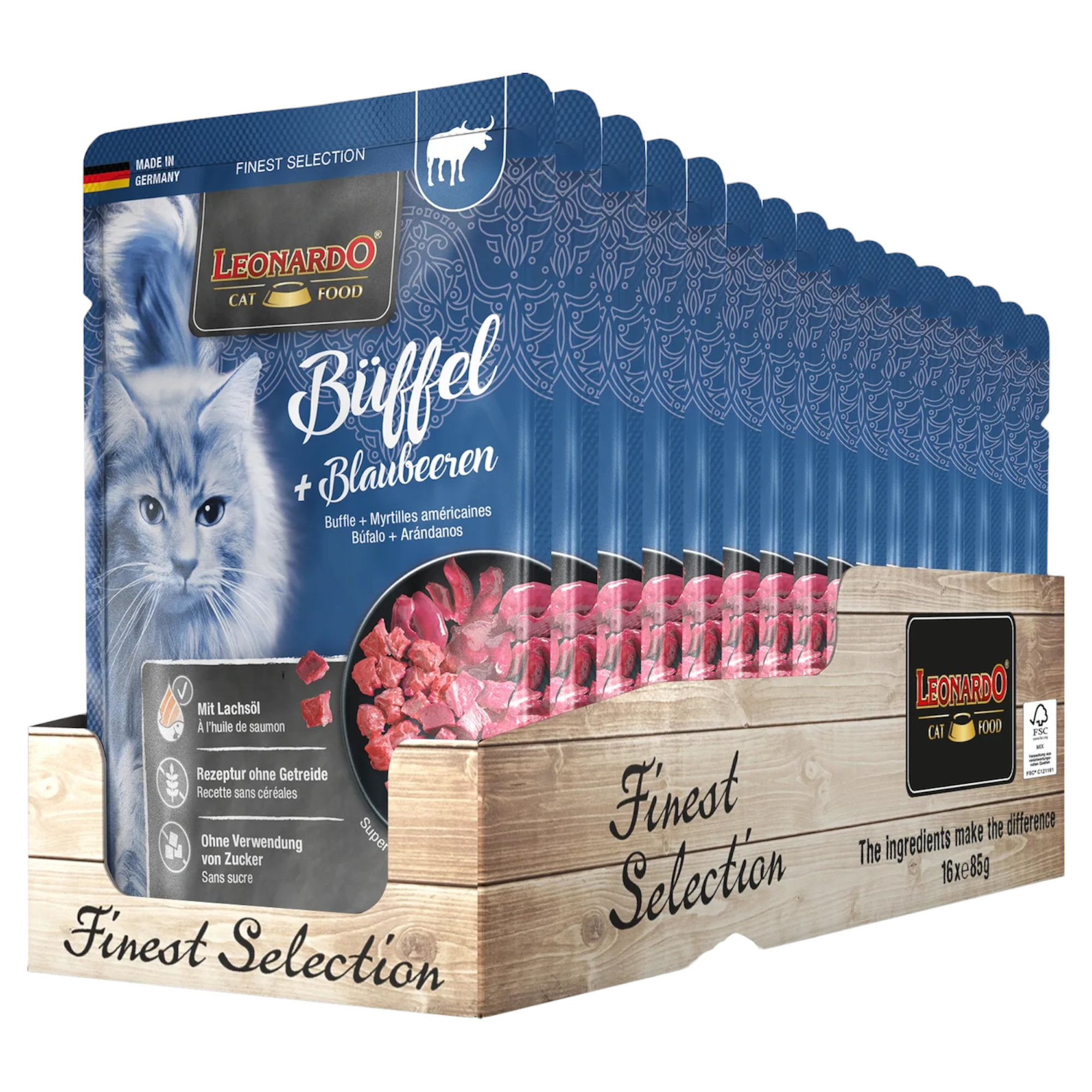 LEONARDO Buffel Bufalo 85gr (Pack 16pz)