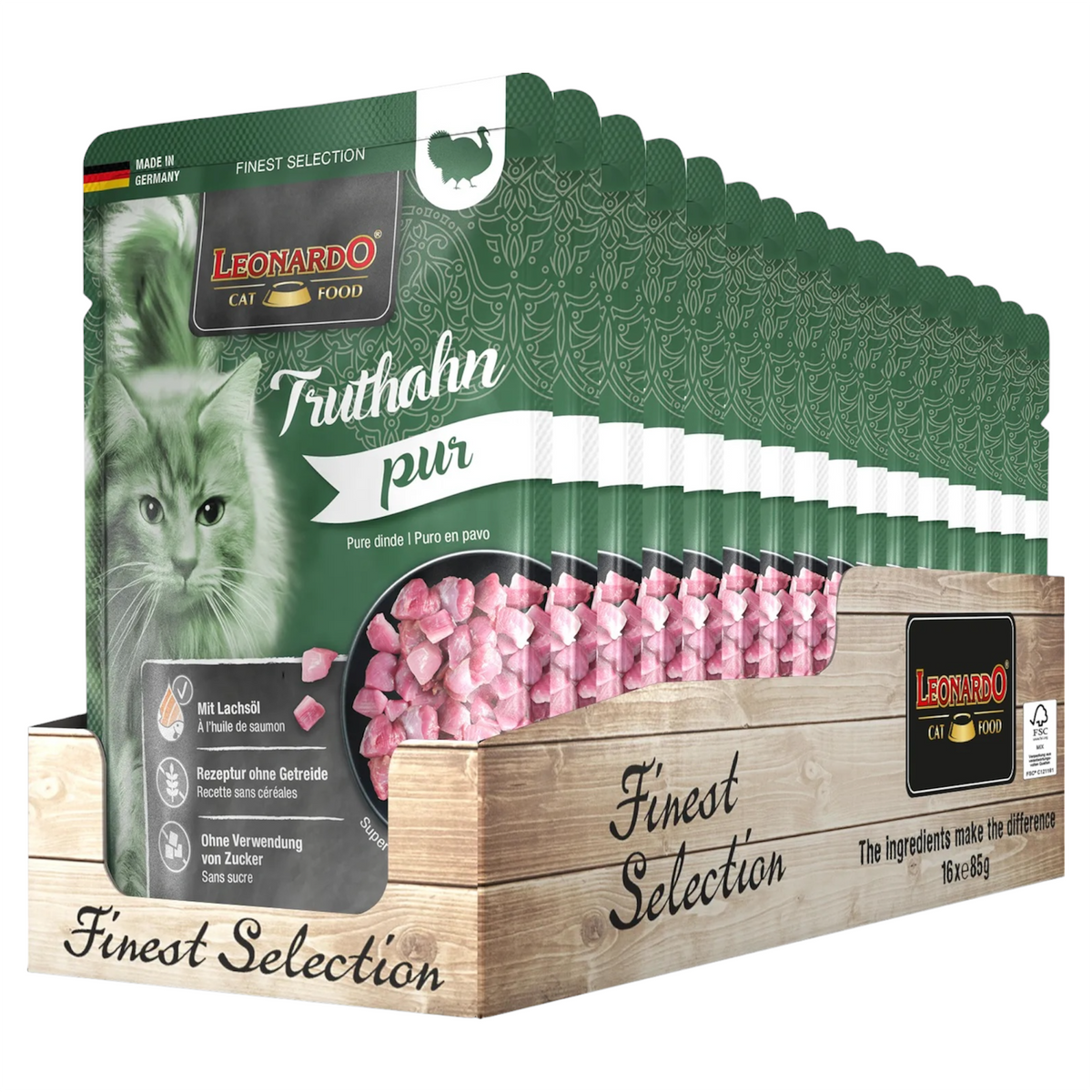LEONARDO Truthahn Tacchino 85gr (Pack 16pz)