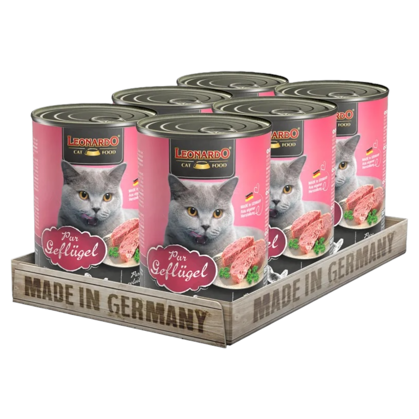 LEONARDO Pollame Patè 400gr (Pack 6pz)