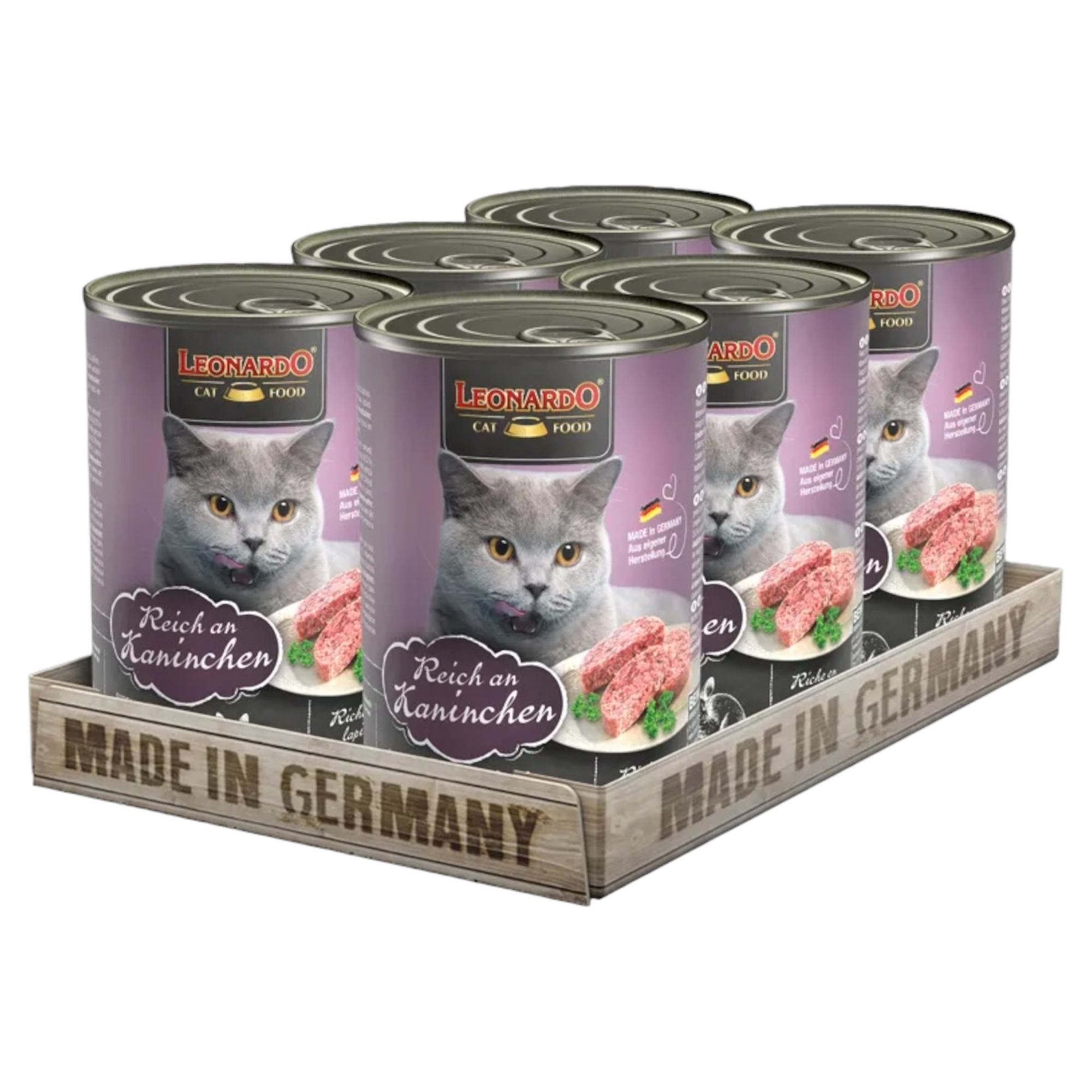 LEONARDO Coniglio Patè 400gr (Pack 6pz)
