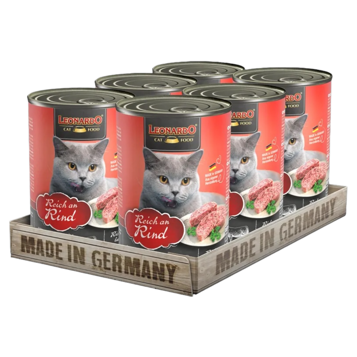 LEONARDO Manzo Patè 400gr (Pack 6pz)