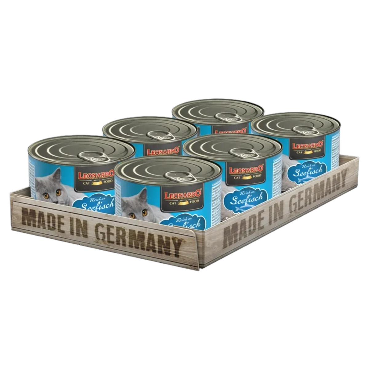 LEONARDO Pesce Patè 200gr (Pack 6pz)