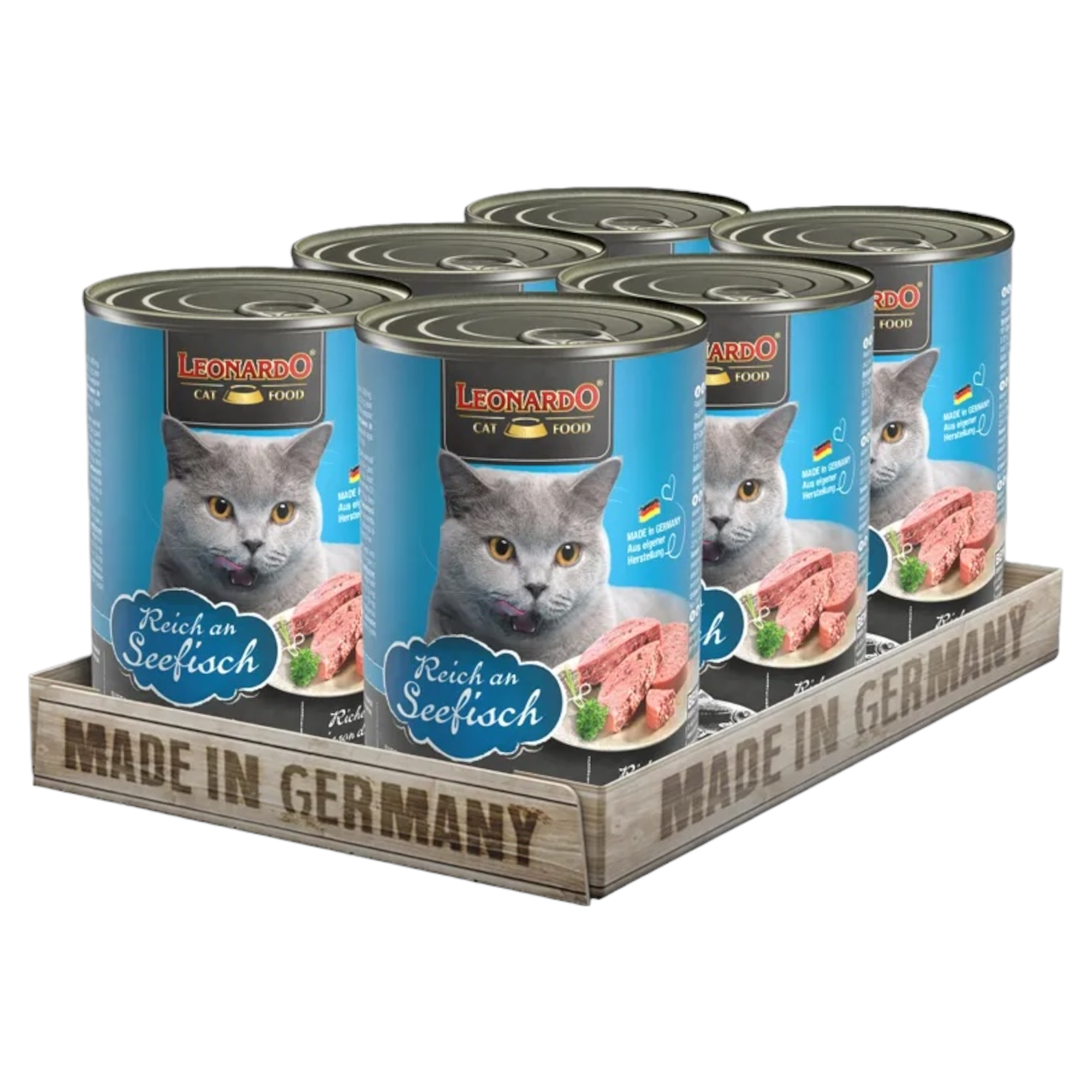 LEONARDO Pesce Patè 400gr (Pack 6pz)