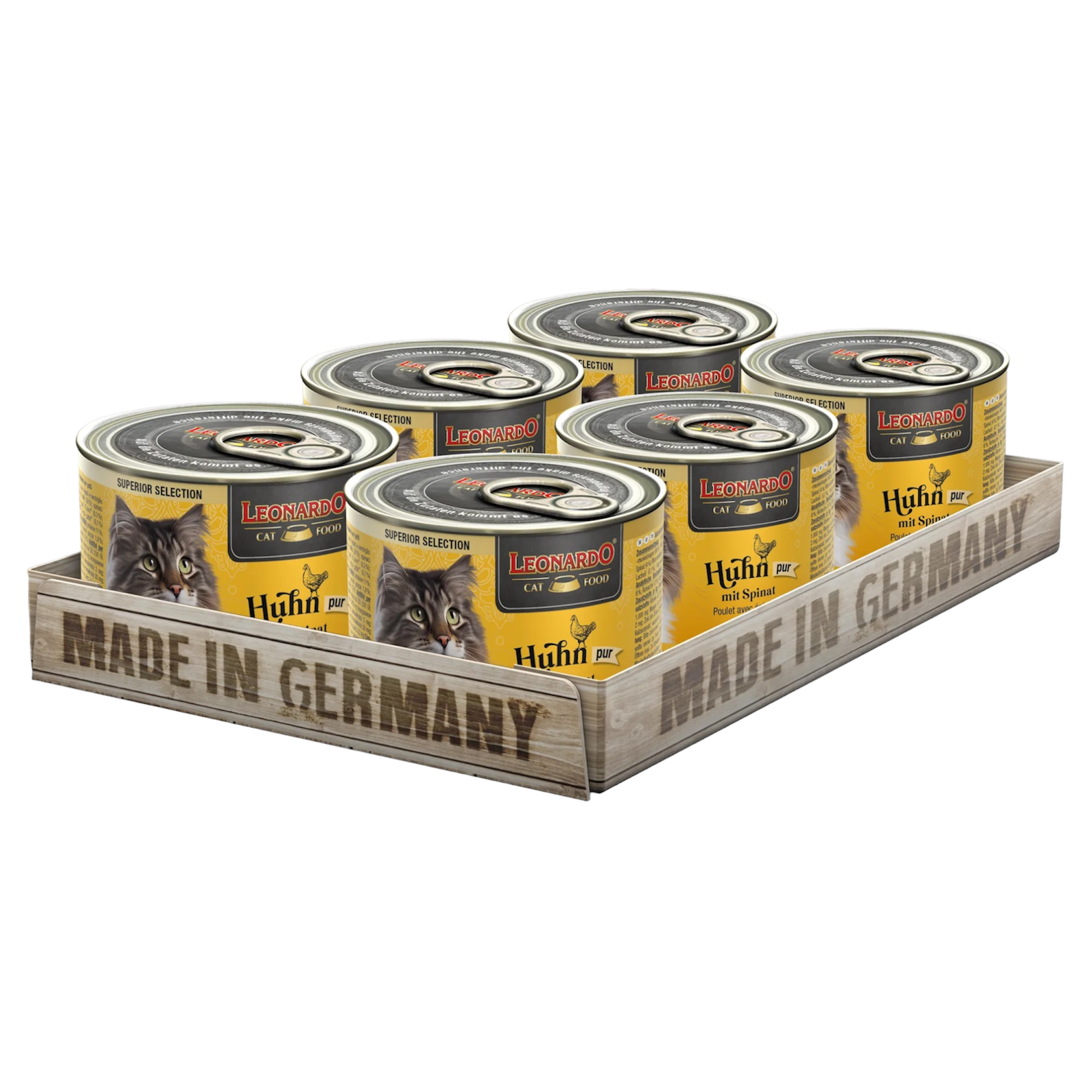LEONARDO Superior Selection Pollo 200gr (Pack 6pz)