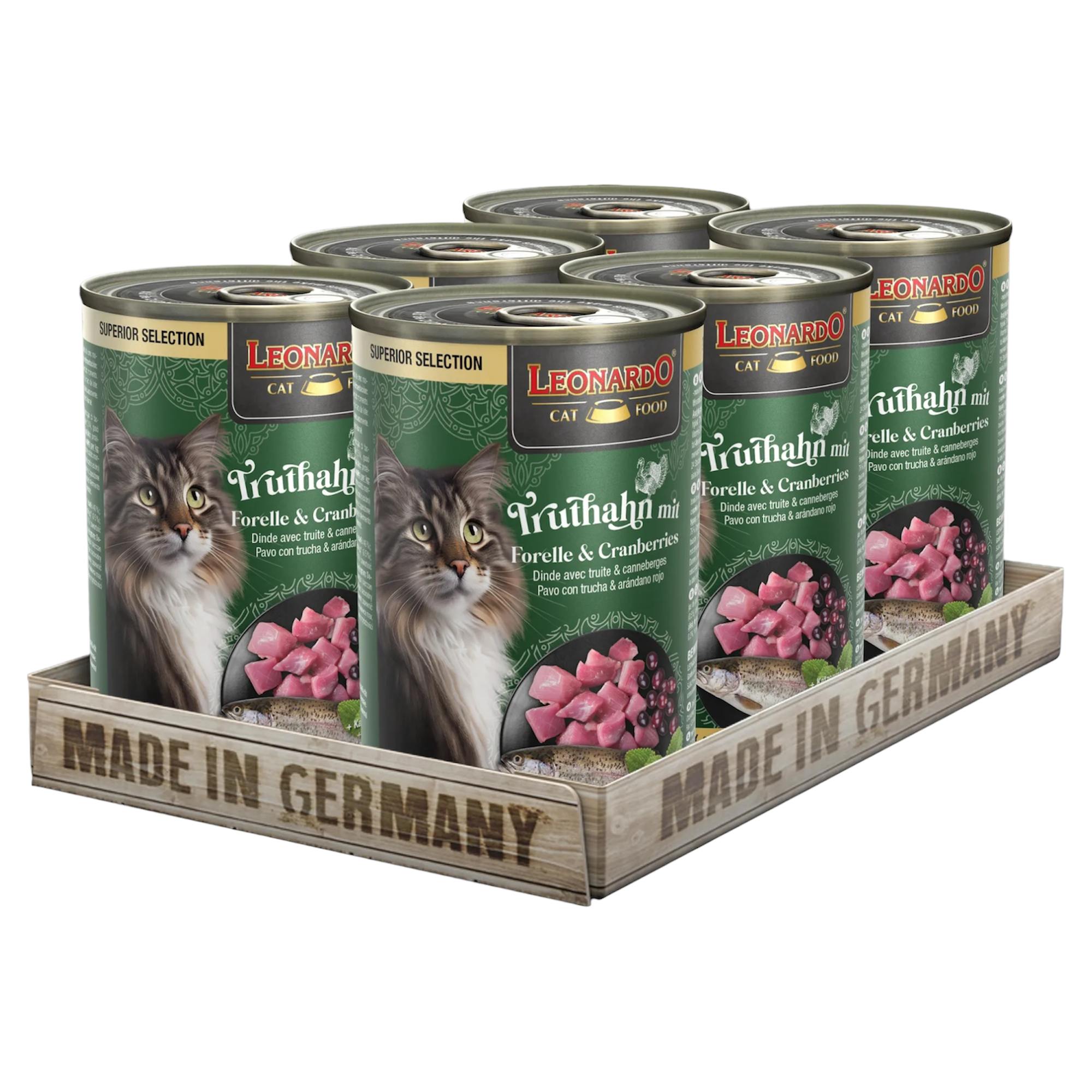 LEONARDO Superior Selection Tacchino 400gr (Pack 6pz)