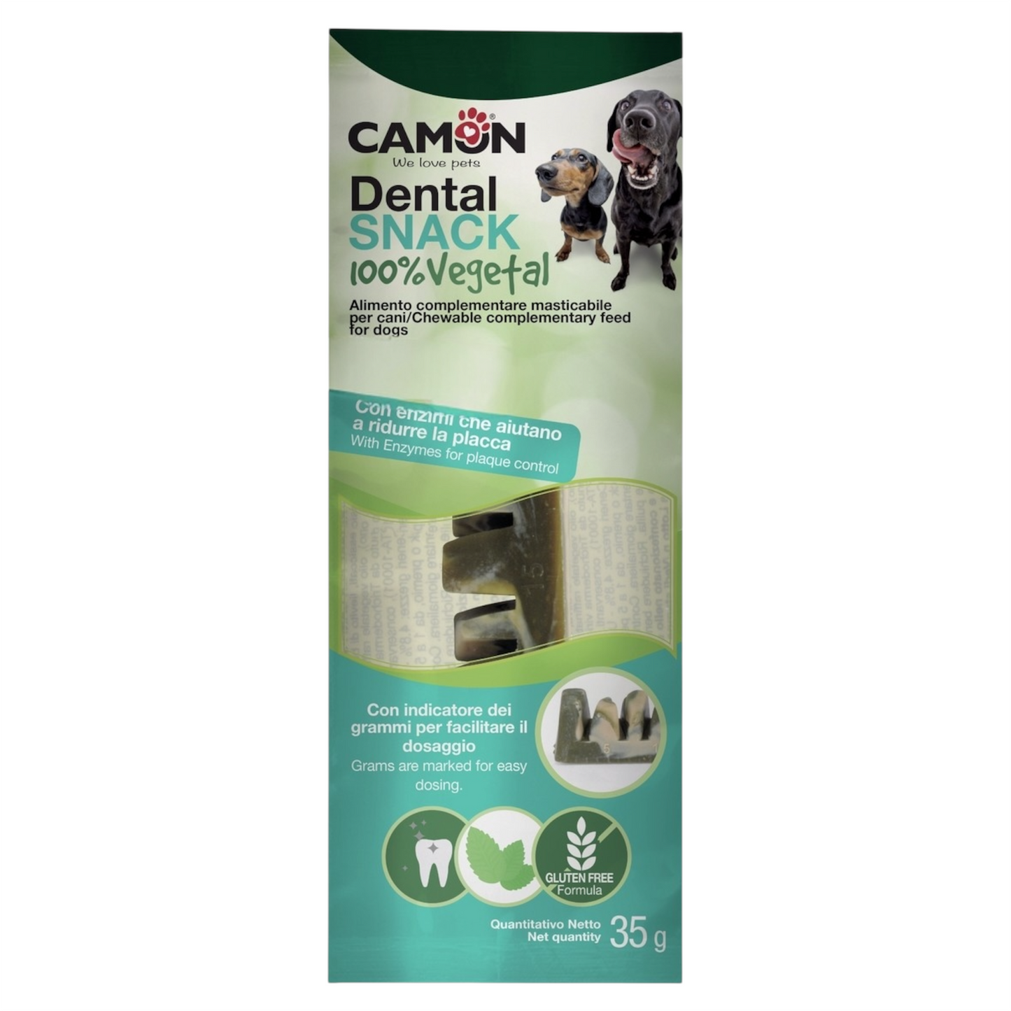 CAMON Dental Barretta Vegetale Patata Dolce 1pz