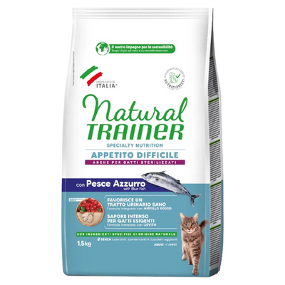TRAINER Gatto Appetito Difficile Pesce Azzurro 1,5Kg