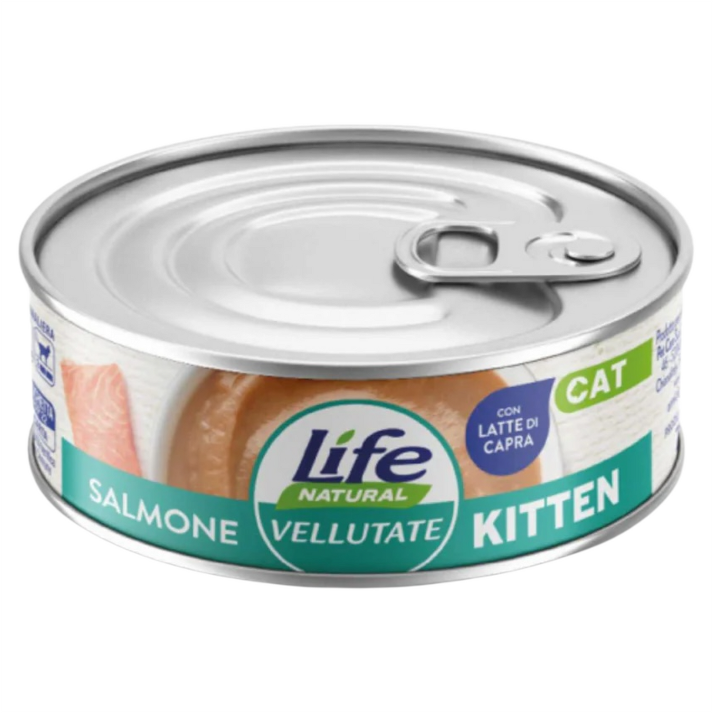 LIFE CAT Vellutata Kitten Salmone 70gr