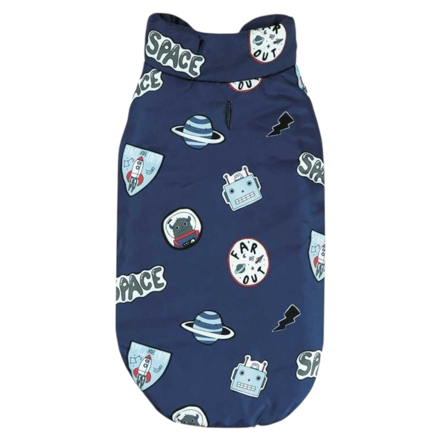 RECORD Cappottino Space&Aliens Blu 30 cm