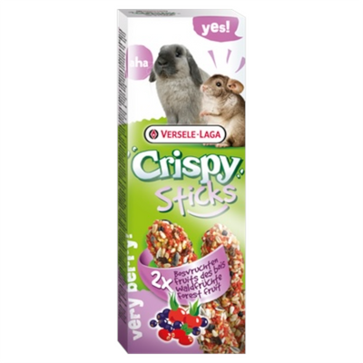 VERSELE LAGA Crispy Stick per Conigli e Chinchillà Frutti di Bosco 110gr