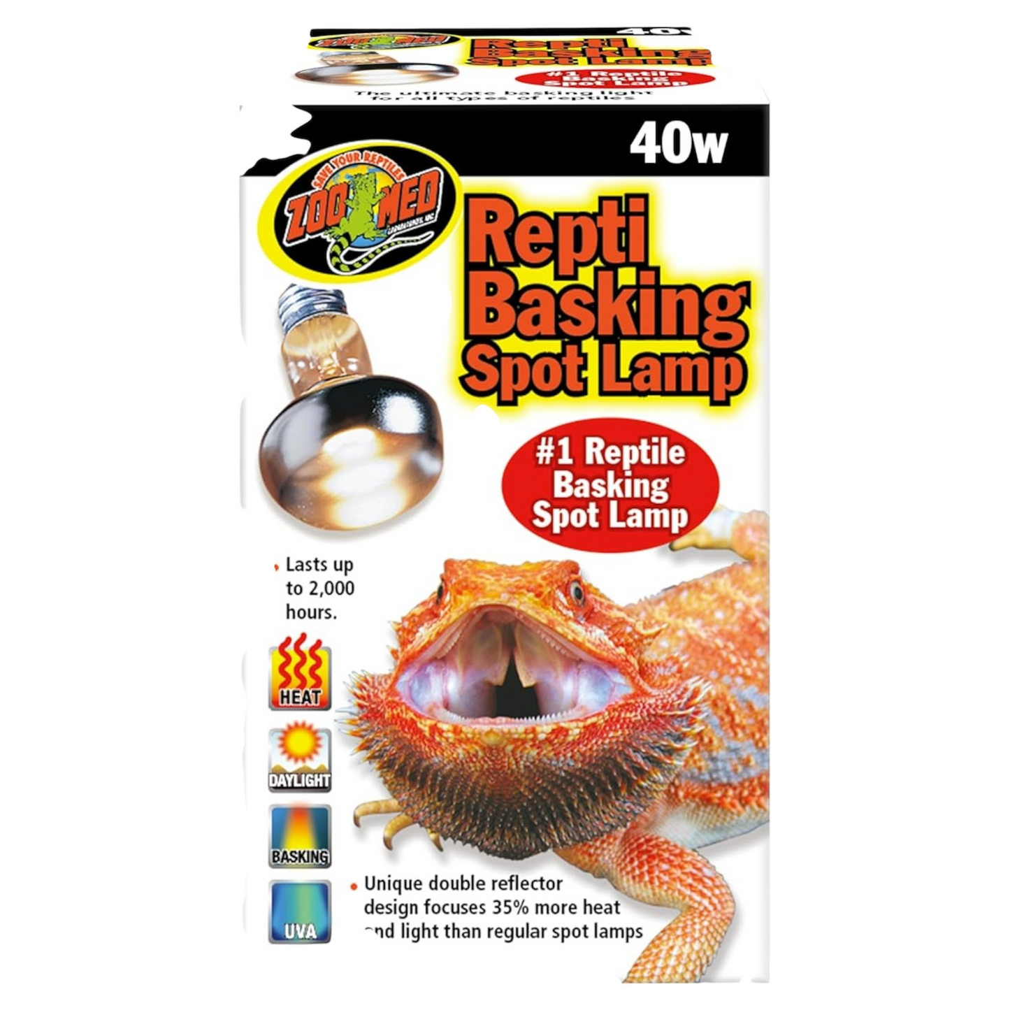 ZOOMED Repti Basking Spot Lamp 40W