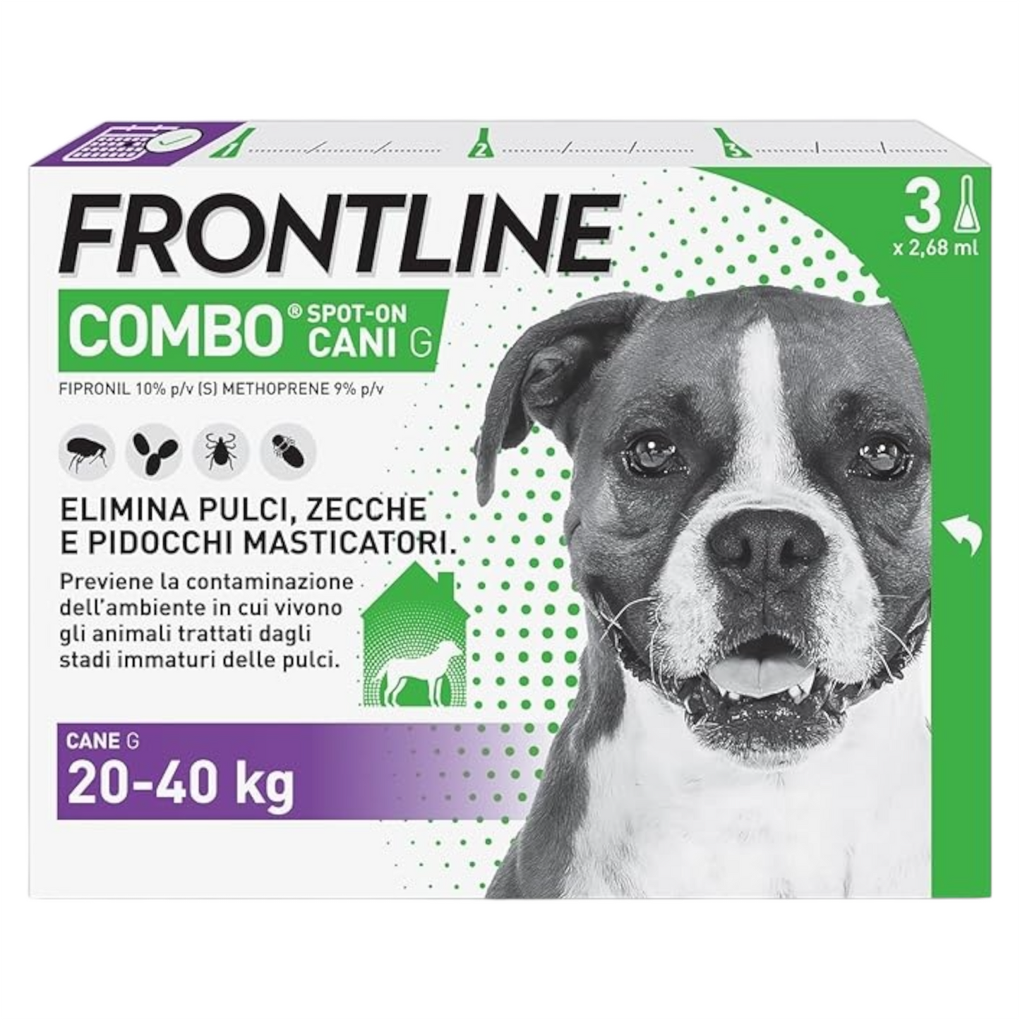 FRONTLINE Combo 20-40 Kg (3 Pipette)