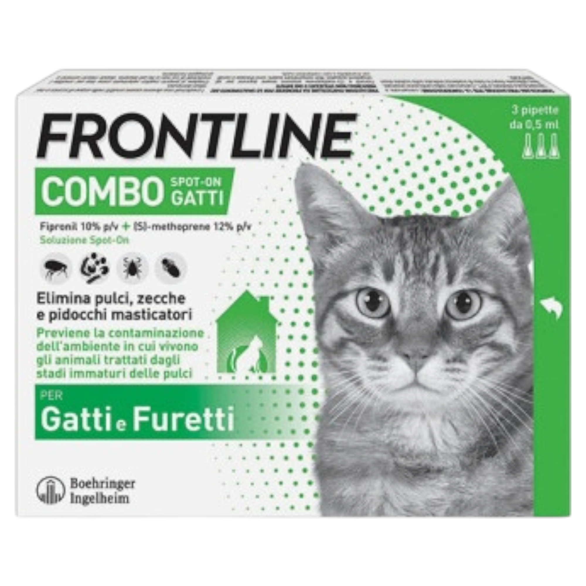 FRONTLINE Combo Gatto (3 Pipette)
