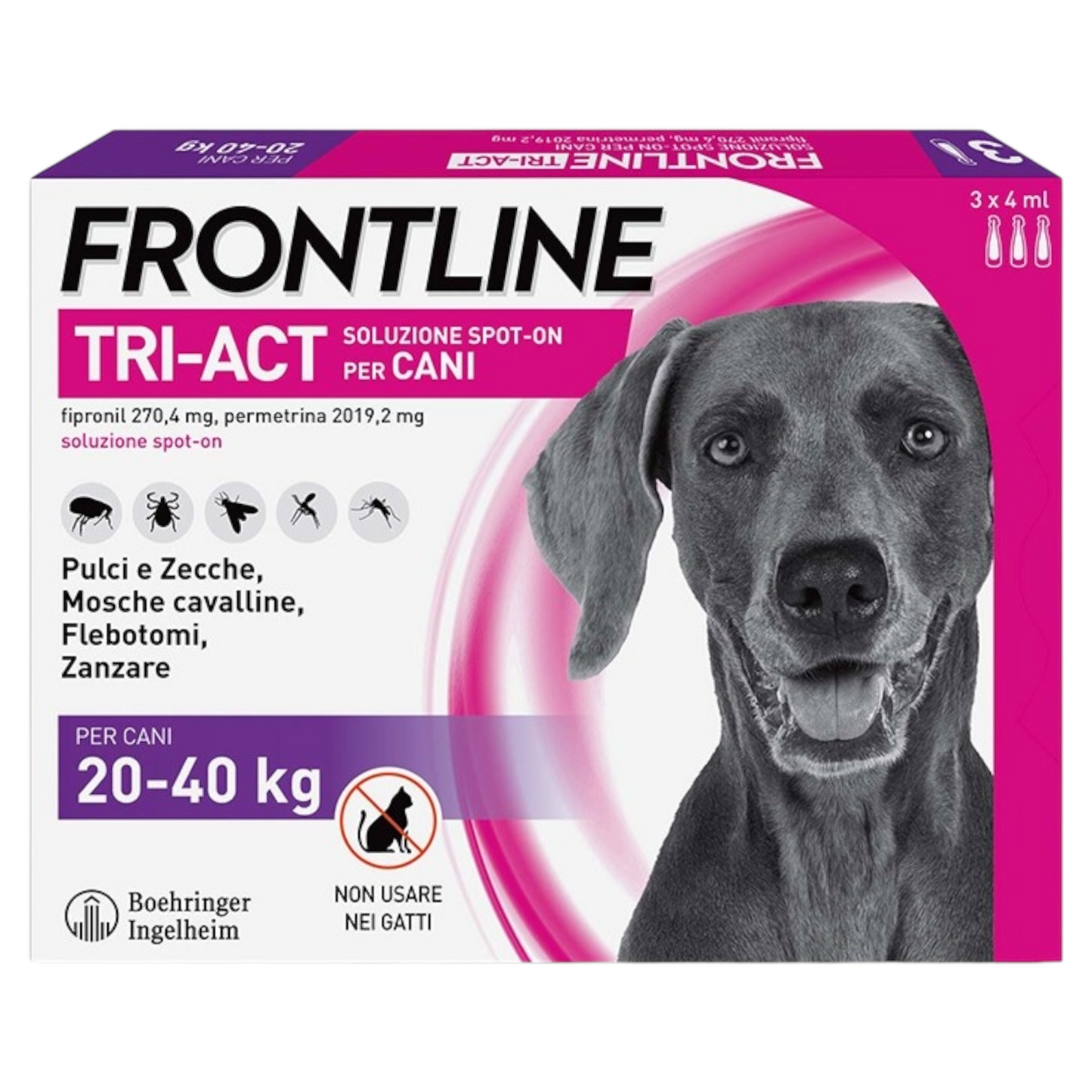 FRONTLINE Tri Act 20-40 Kg (3 Pipette)