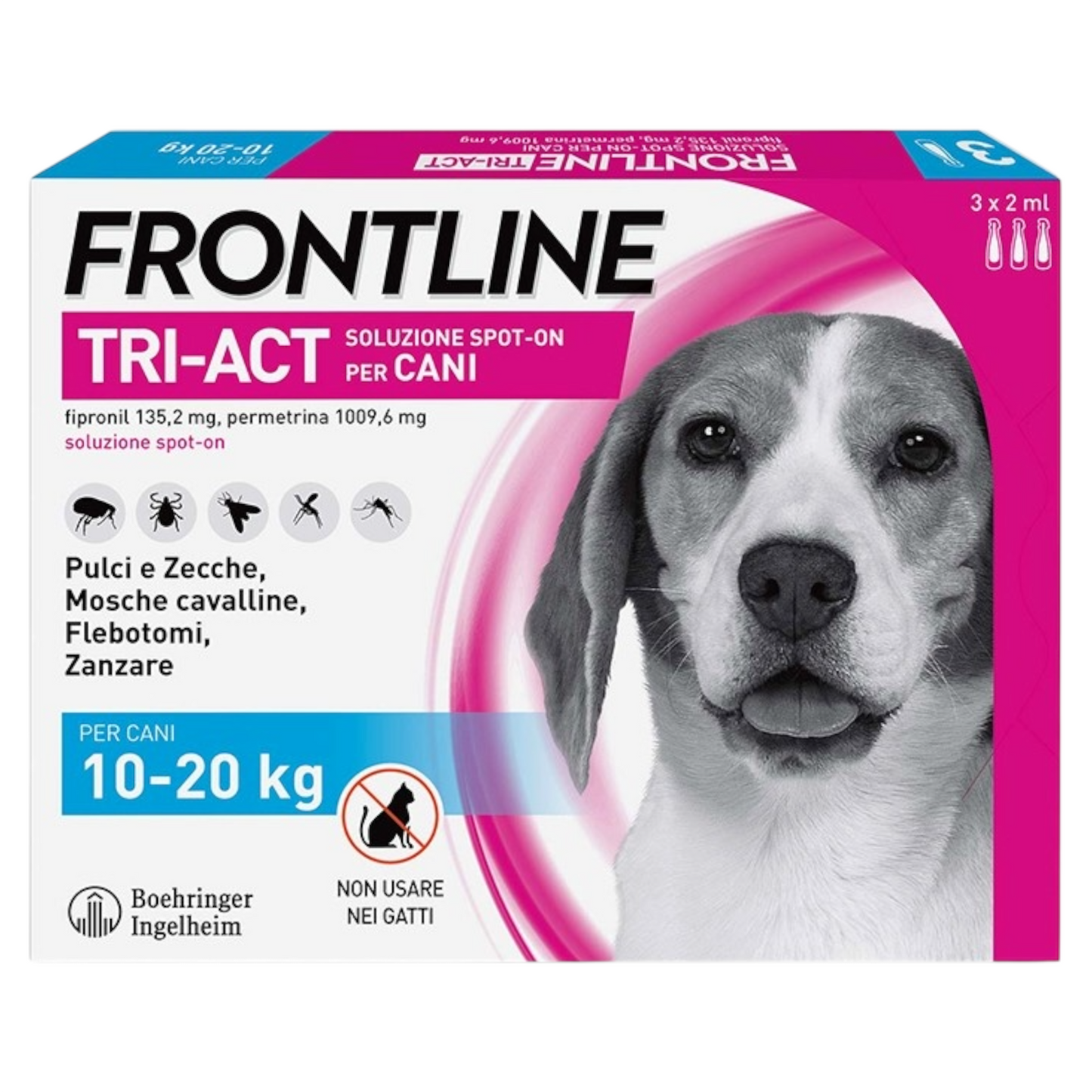FRONTLINE Tri Act 10-20Kg (3 Pipette)