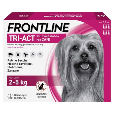 FRONTLINE Tri Act 2-5Kg (6 Pipette)