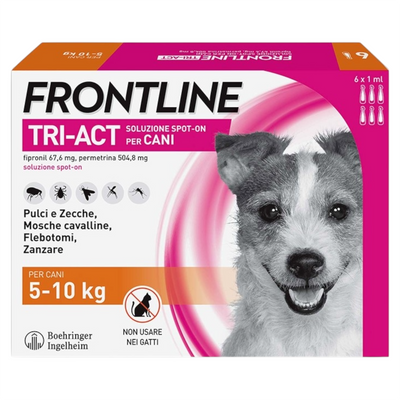 FRONTLINE Tri Act 5-10Kg (6 Pipette)