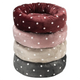 LEOPET Cuccia Ciambella Pois 50 cm
