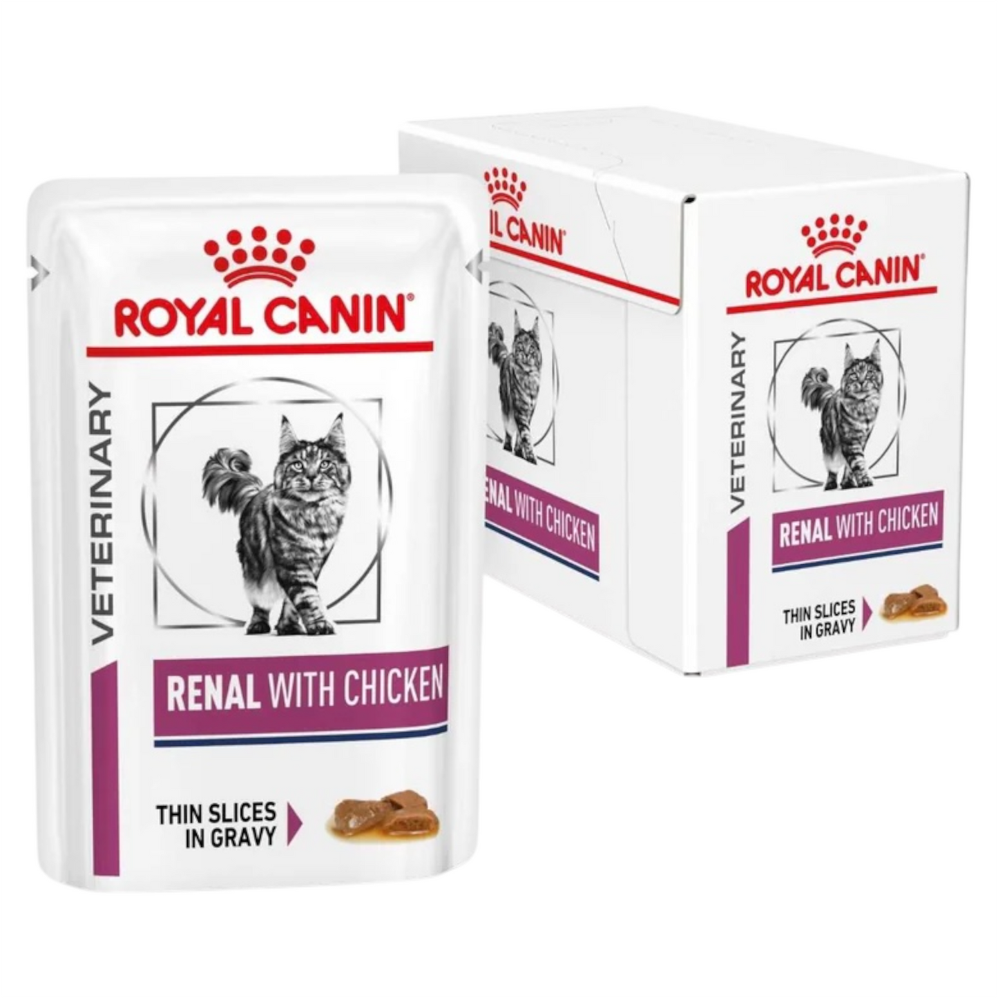ROYAL CANIN Vet Gatto Renal Pollo 12x85gr (Pack)
