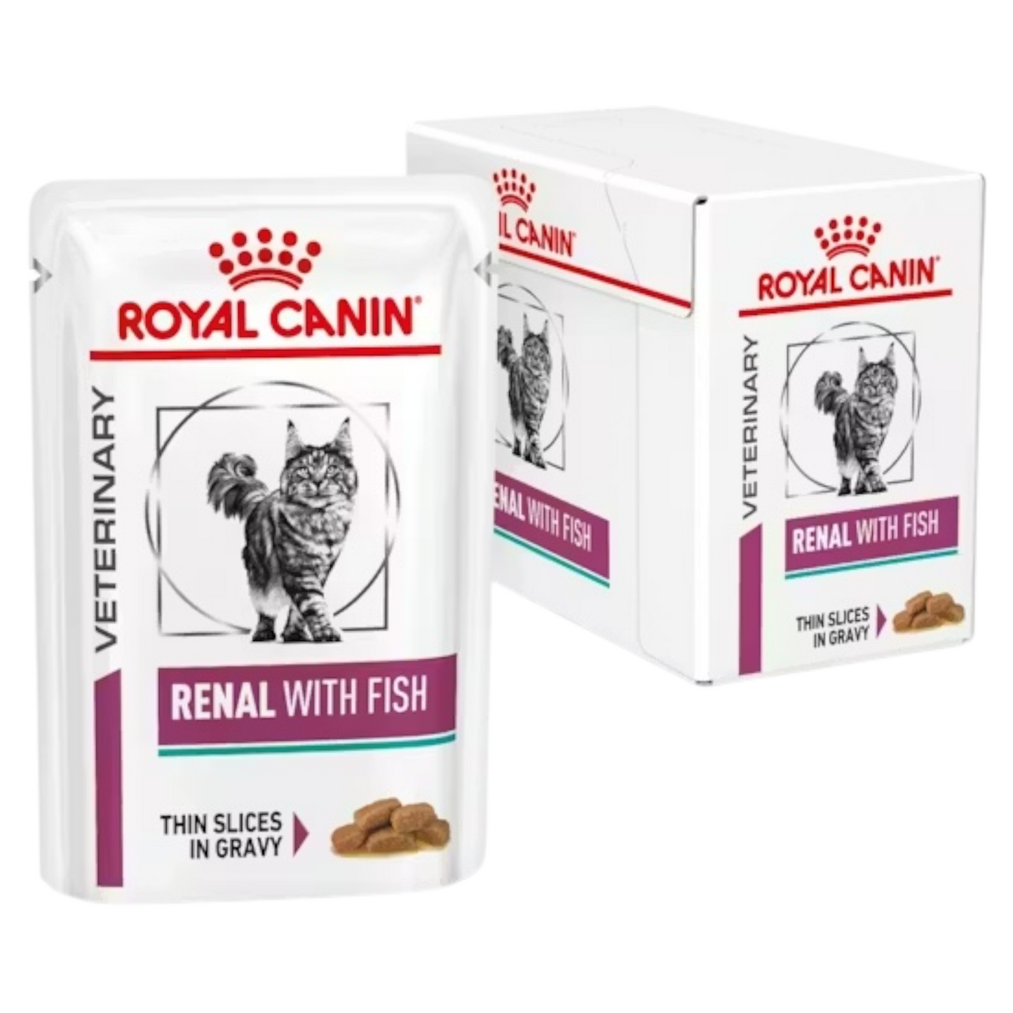 ROYAL CANIN Vet Gatto Renal Pesce 12x85gr (Pack)
