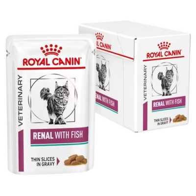 ROYAL CANIN Vet Gatto Renal Pesce 12x85gr (Pack)