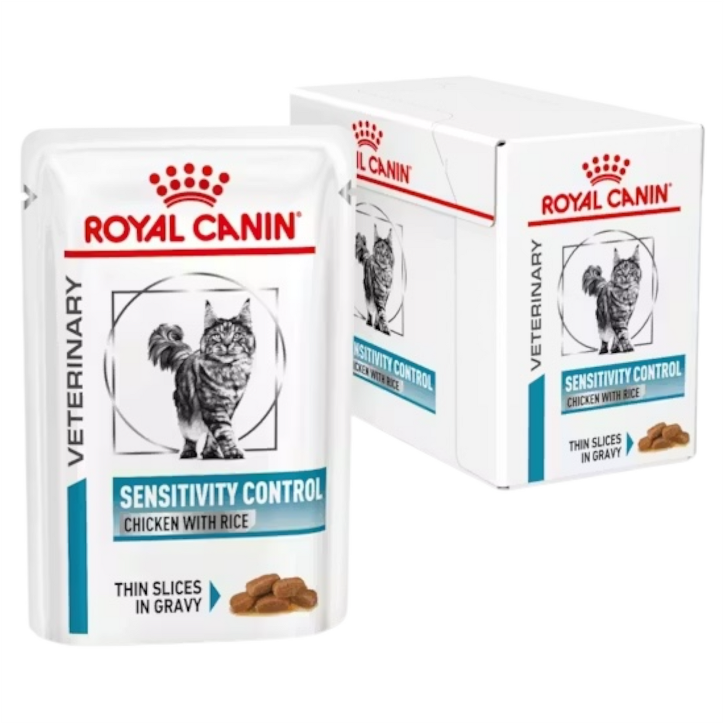 ROYAL CANIN Vet Gatto Sensitivity Control Pollo 12x85gr (Pack)