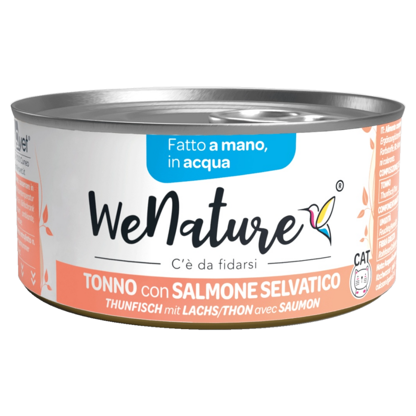 WENATURE Brodo Tonno con Salmone Selvatico 85gr