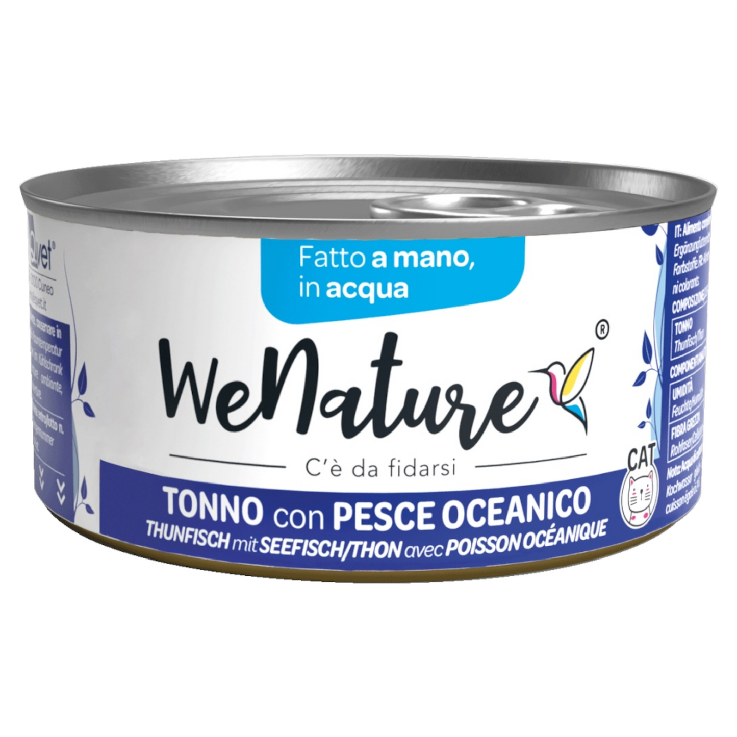 WENATURE Brodo Tonno con Pesce Oceanico 85gr