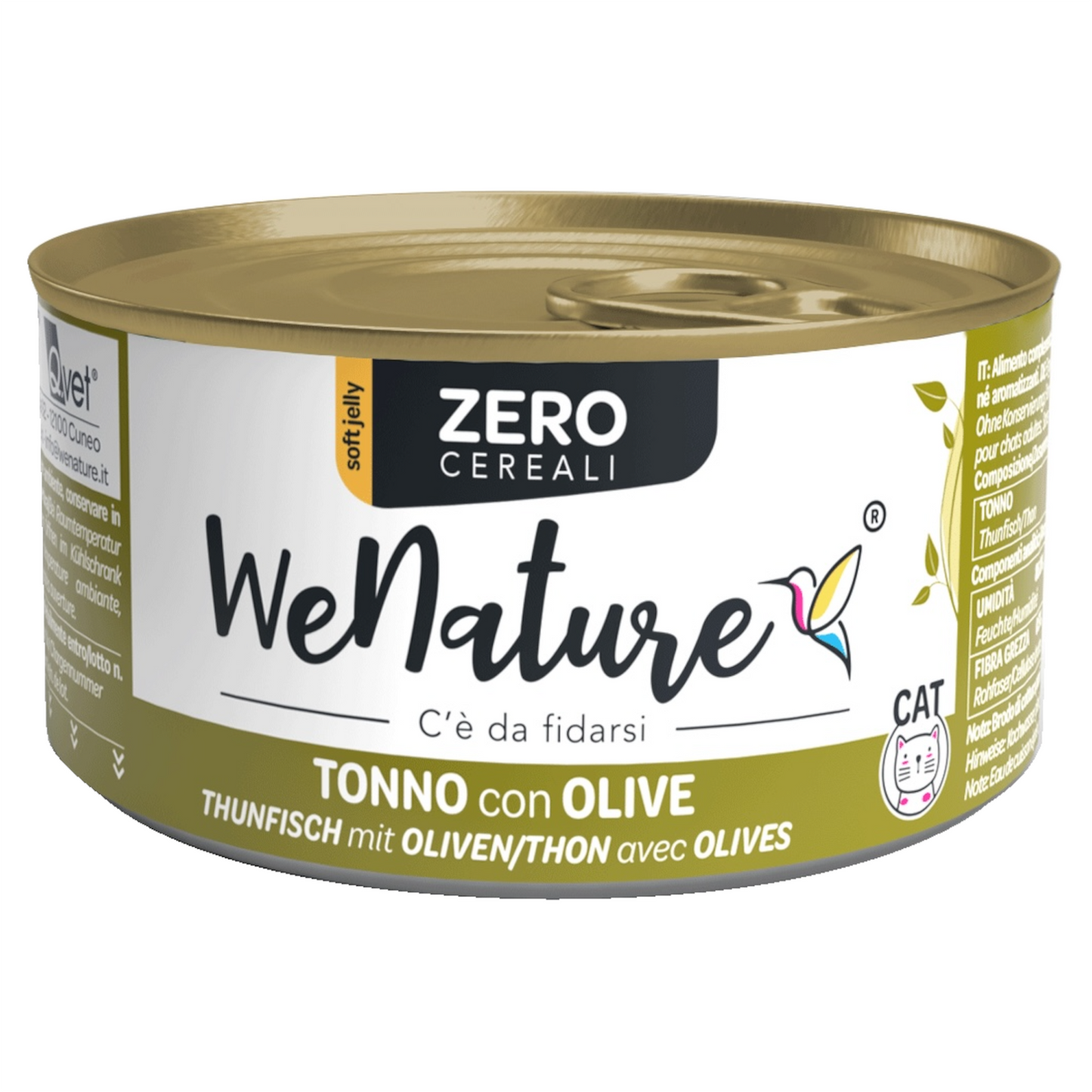 WENATURE Zero GF Tonno con Olive 85gr