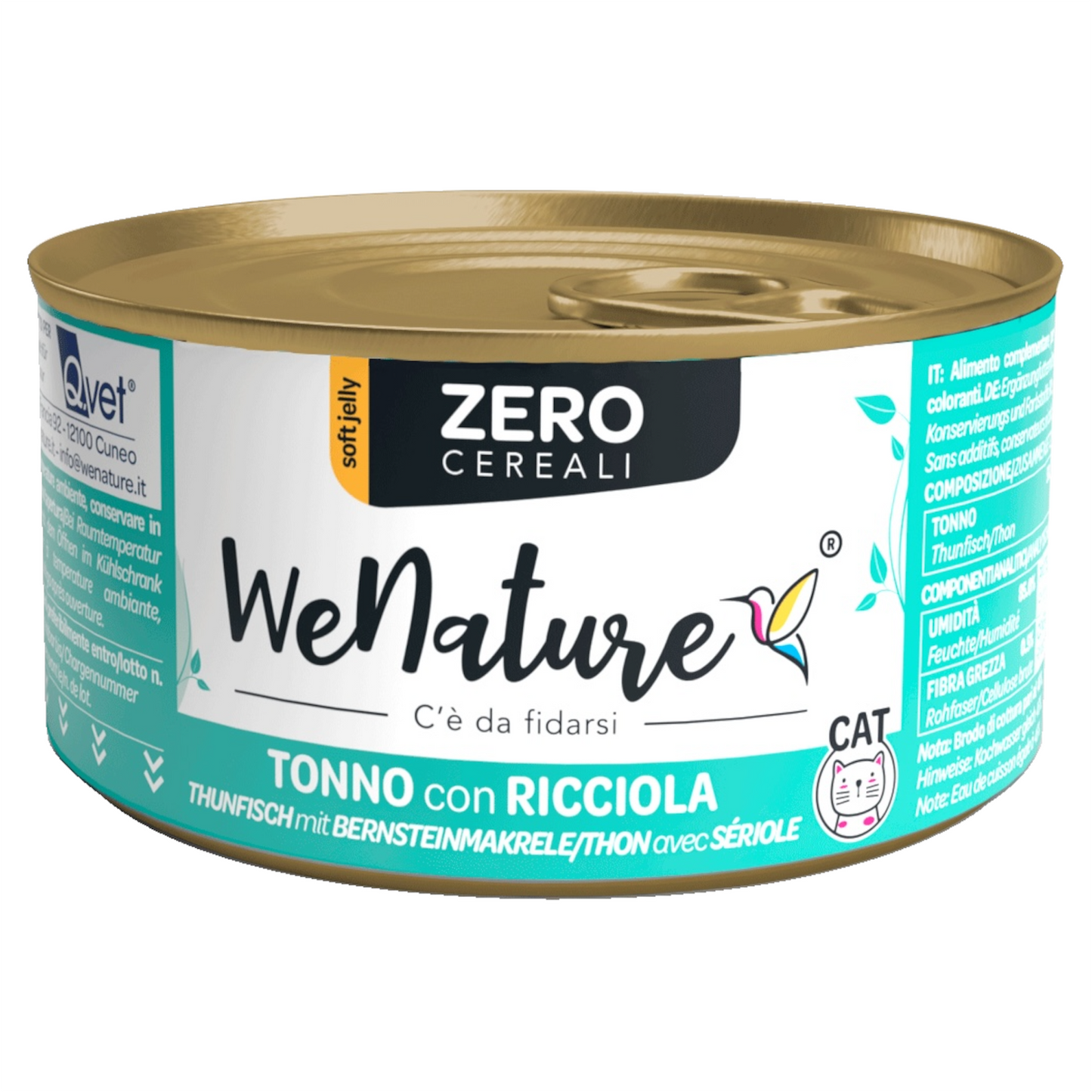 WENATURE Zero GF Tonno con Ricciola 85gr