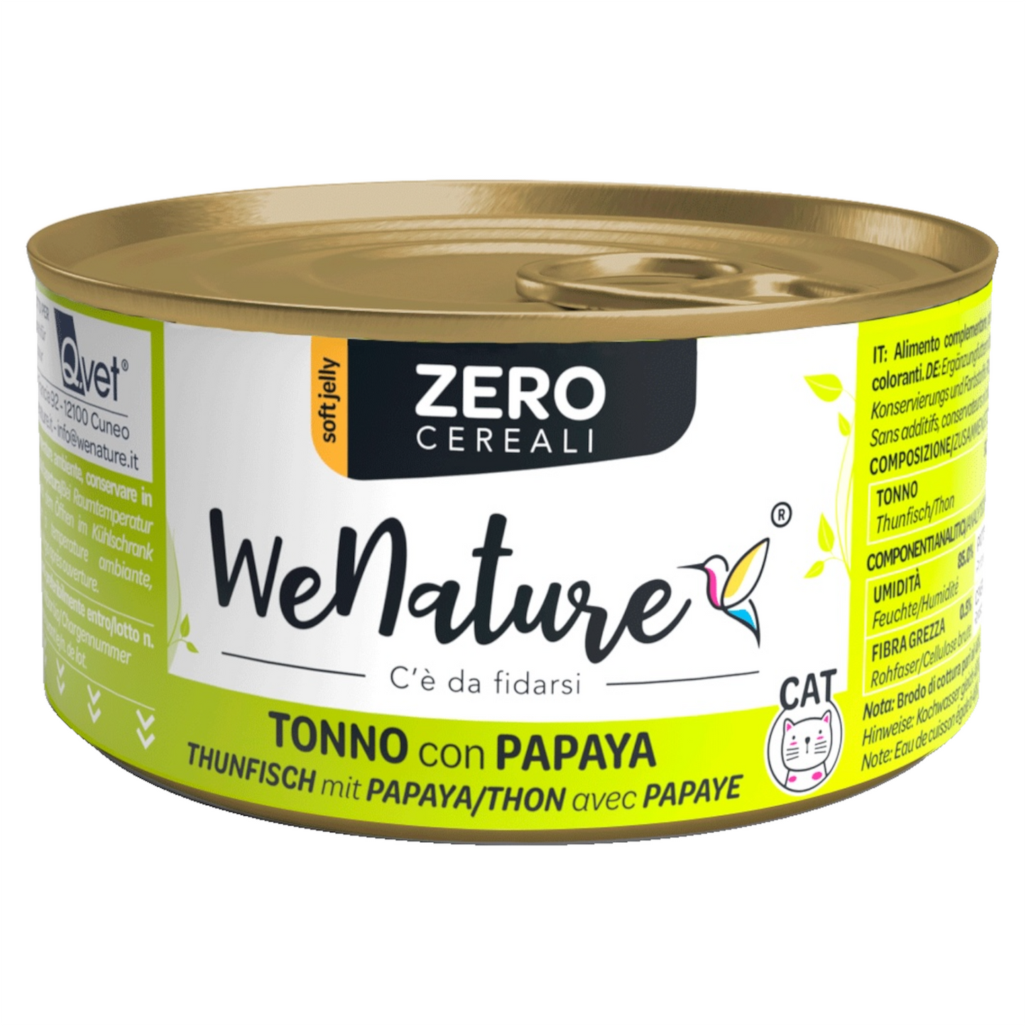 WENATURE Zero GF Tonno con Papaya 85gr