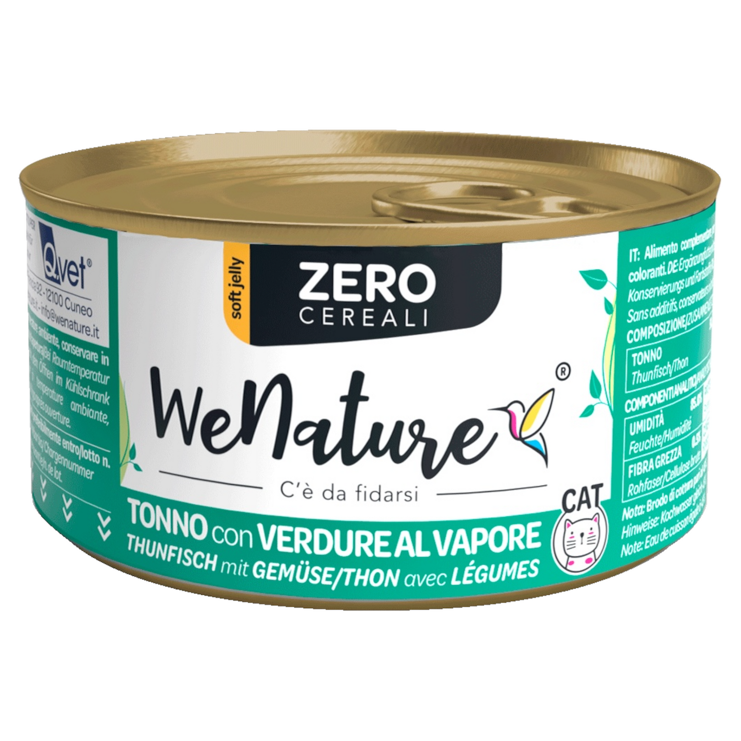 WENATURE Zero GF Tonno con Verdure 85gr