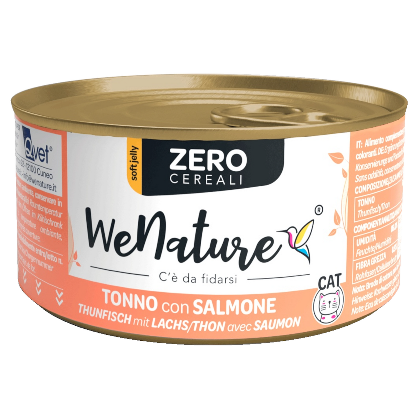 WENATURE Zero GF Tonno con Salmone 85gr