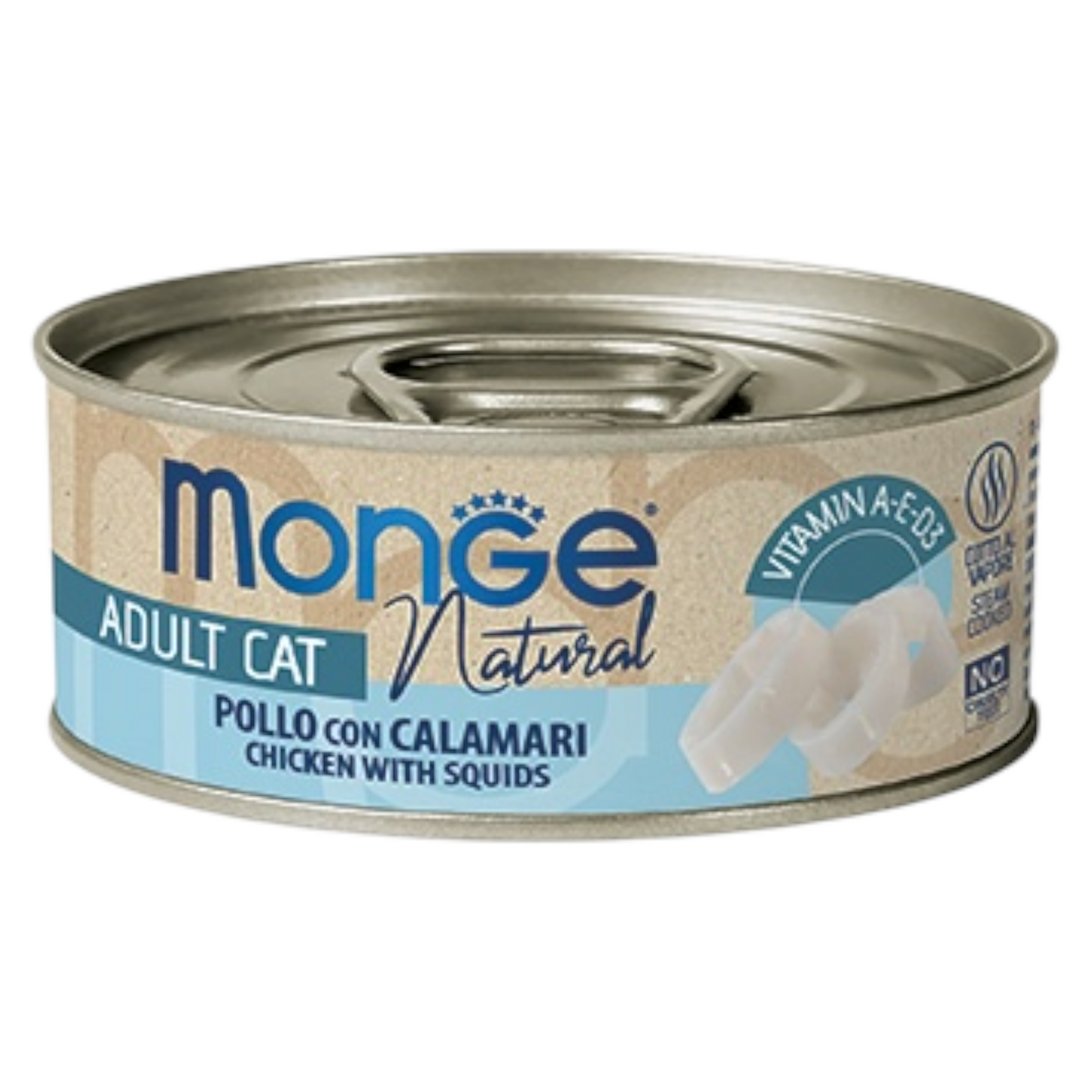 MONGE Gatto Natural Pollo con Calamari 80gr