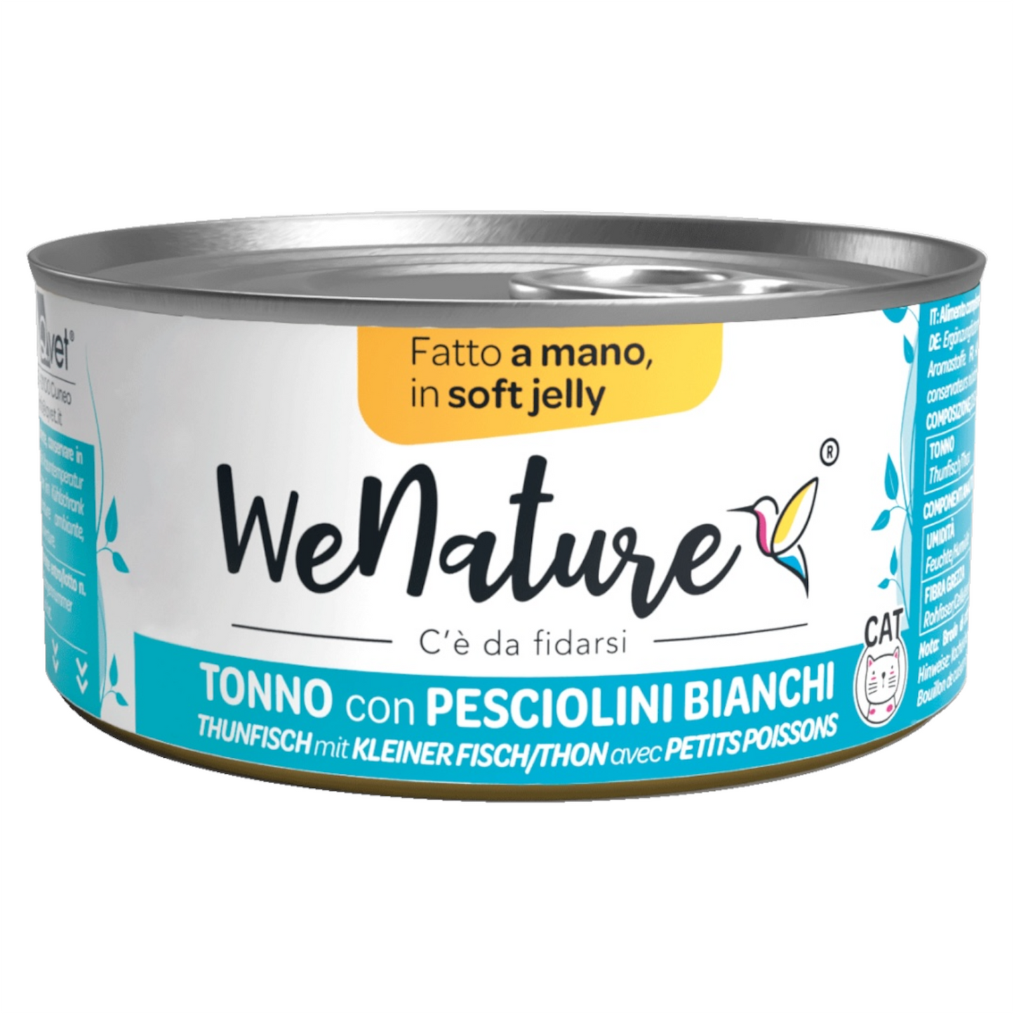 WENATURE Soft Jelly Tonno con Pesciolini Bianchi 85gr