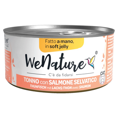 WENATURE Soft Jelly Tonno con Salmone Selvatico 85gr