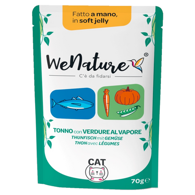 WENATURE Soft Jelly Pouch Tonno e Verdure 70gr