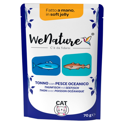 WENATURE Soft Jelly Pouch Tonno con Pesce Oceanico 70gr