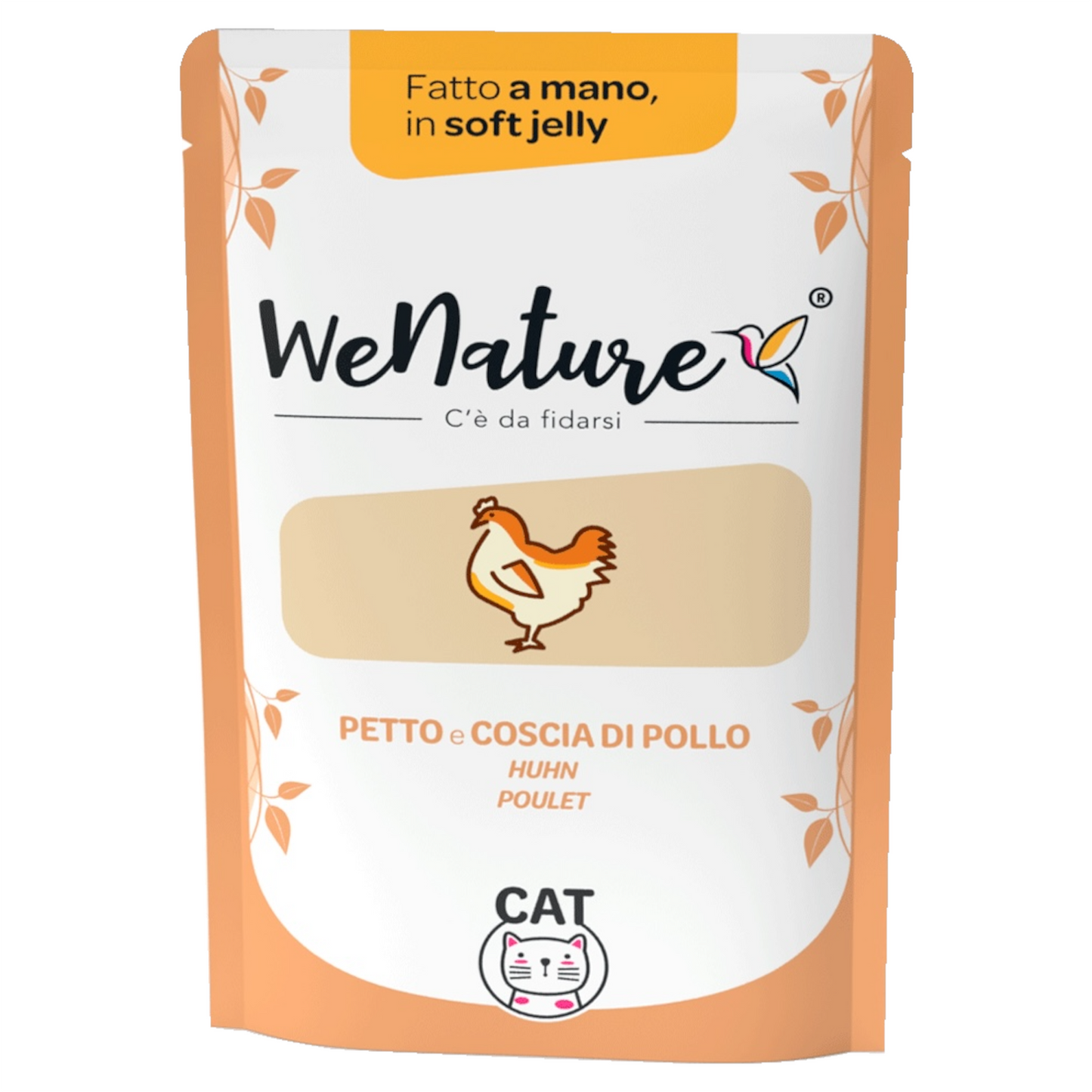WENATURE Soft Jelly Pouch Petto e Coscia di Pollo 70gr