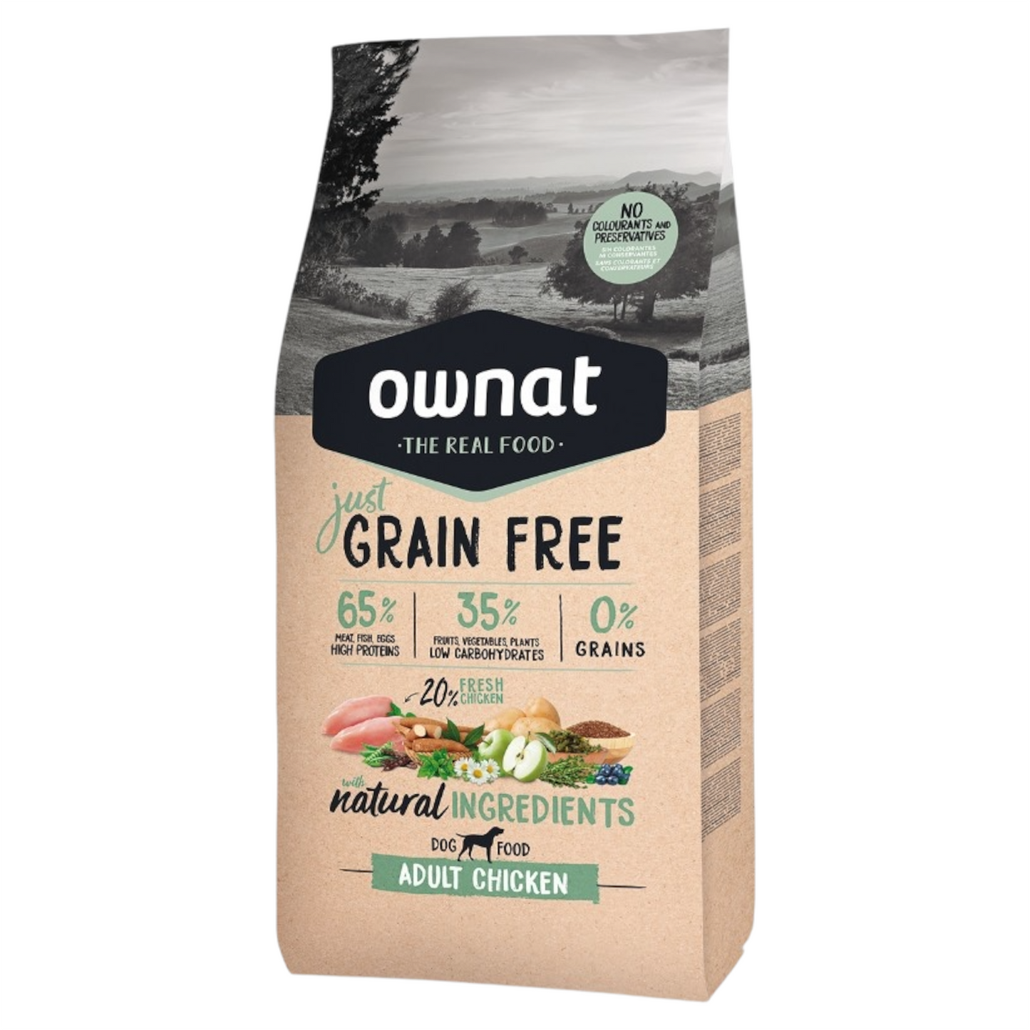 OWNAT Just Cane Junior Grain Free Pollo 3Kg